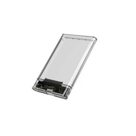 Boîtier pour Disque Dur Externe USB 3.0 2.5" HDD - Transparent · Smarty Paris